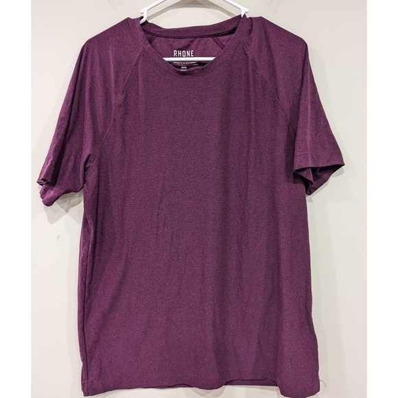 RHONE Reign Purple Short Sleeve T-Shirt Size Medium - Picture 1 of 7